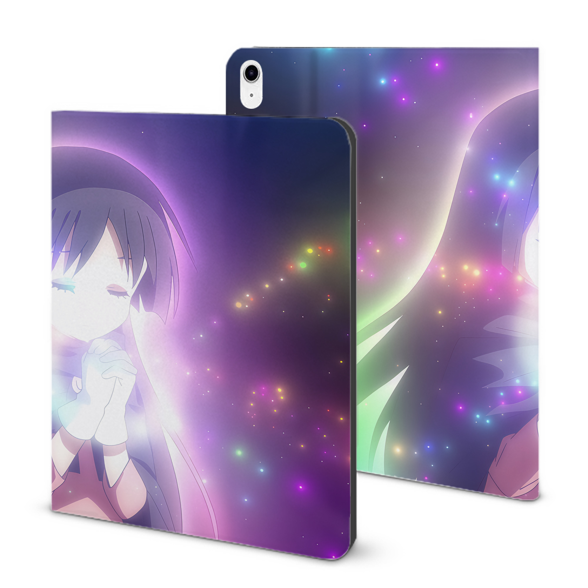 （画像用） 転スラ Regarding Reincarnated to Slime IPad ケース ブック型 PUレザー TPU 耐衝撃 軽量 薄型 ペン収納なし 全面保護 IPad 各モデル対応